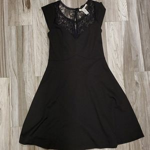 Black Flared dress